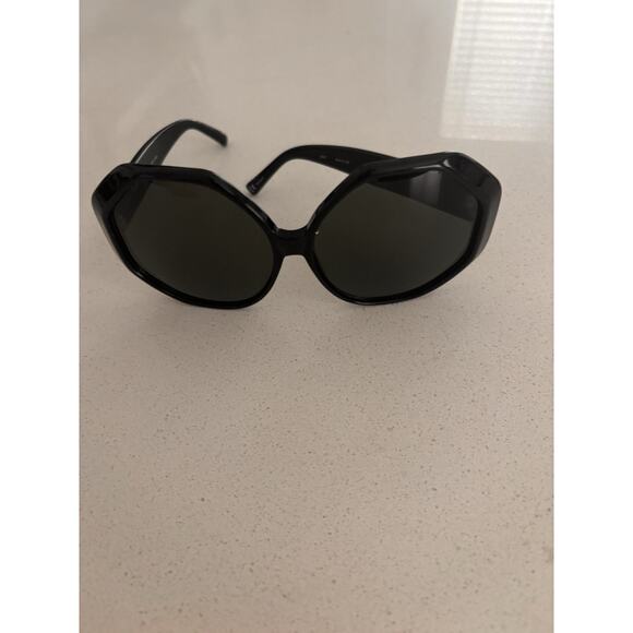 Linds Farrow 780 C1 Oversized Sunglasses Black - Picture 1 of 15